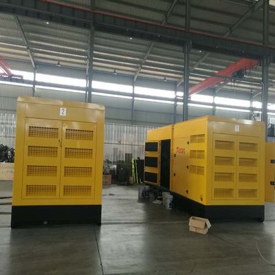 스탠포드 알테르누스터와 고효율 조용한 80 Kw 쿠민스 디젤 엔진 발전기