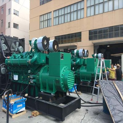 유차이 1100 kw 디젤 엔진 동력이 공급된 집의 대기 발생기 IEC34 표준