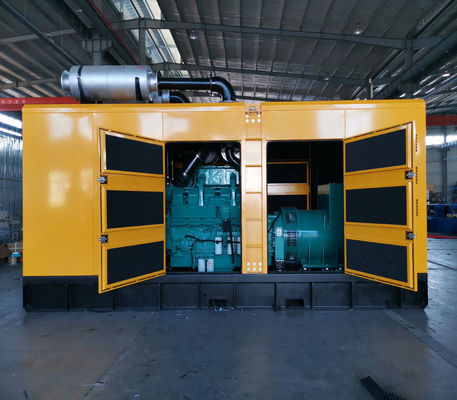 원양 제어기 400 kw 500 킬로볼트 암페어 쿠민스 디젤 엔진 발전기 50 hz