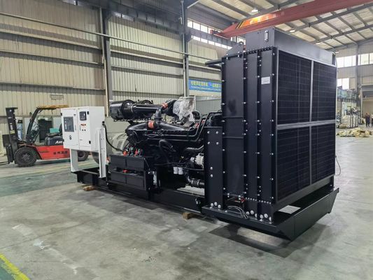 개방형 쿠민스 1500 Kva 디젤 엔진 발전기 1250 kw KTA50-G9 50 hz