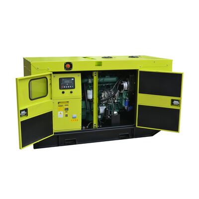 침묵 디젤 발전기 375kva 대기 전력 300kw 50 Hz 엔진 모델 DP126CB 산업 및 상업용에 적합합니다